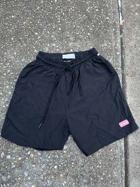 Aime Leon Dore Drawstring Shorts Size XS Black mens